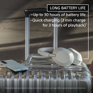 Sony 索尼 耳机 降噪 银色 WH1000XM5/S
