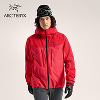 ARC'TERYX始祖鸟 ALPHA JACKET GORE-TEX 防水 男子 冲锋衣 Lt Tanager/浅雀跃红 M