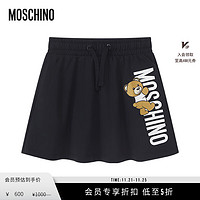 MOSCHINO 儿童Teddy Bear小熊童装半身裙 黑色 6A