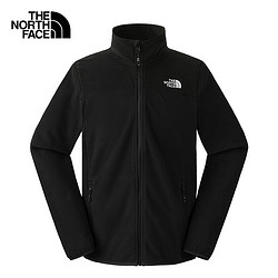 THE NORTH FACE 北面 抓绒衣男摇粒绒保暖冲锋衣内胆  4H0 S