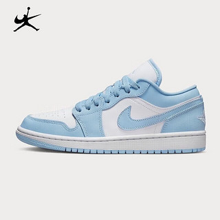 NIKE 耐克 AIR JORDAN 正代系列 Air Jordan 1 Low 女子篮球鞋 DC0774-141 蓝白 36.5