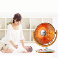 AIRMATE 艾美特 小太阳取暖器家用电热扇大号摇电暖气烤火炉省电节能陶瓷 HF12081T-W