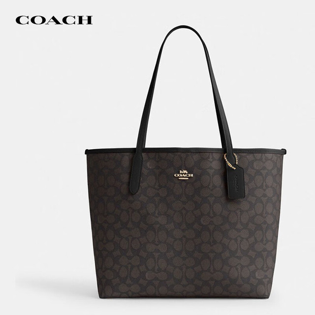 COACH 女士包奢侈品手提单肩包大号托特包CV976