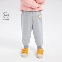 【立体装饰 加绒束脚】婴幼女童冬装长裤儿童装厚保暖休闲裤