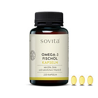 Sovita 索维他 深海鱼油欧米茄3高纯度omega3 220片