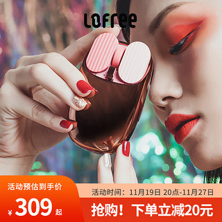 LOFREE 洛斐 EP115 2.4G蓝牙 双模无线鼠标 3600DPI 玫瑰金