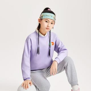 特步 XTEP儿童套头卫衣春秋男女舒适百搭运动休闲上衣