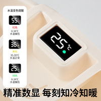 欧孕婴儿洗澡盆新生婴幼儿一体式感温浴盆儿童宝宝可坐躺浴桶