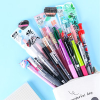 SCENERY 风景 正品可擦笔20支小学生文具可爱萌卡通摩易擦2-6年级男孩女孩水笔日系磨摩擦笔针管型子弹头热可擦中性笔