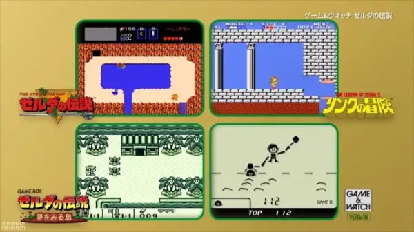 Nintendo 任天堂 Game&Watch 游戏机 塞尔达传说 35周年纪念版