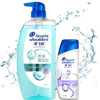 海飞丝洗发水 去屑头皮护理补水发丝蓬松洗头膏控油蓬松型670g男女通用