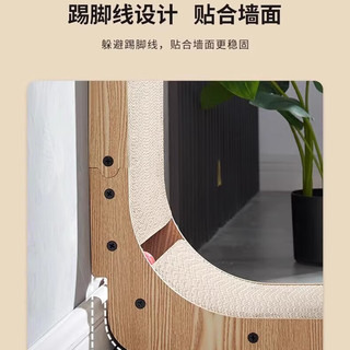 喵丽丝猫抓板耐磨不掉屑立式猫爪板耐抓L型猫咪玩具用品猫窝猫抓板一体 特大款替换芯【不可单独使用】