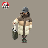 SNOOPY 史努比 儿童中长款羽绒服