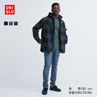 UNIQLO 优衣库 男装HEATTECH高弹修身保暖牛仔裤 459692/450250