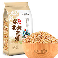 天地粮人 大麦米 1kg 精品