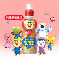 Pororo 啵乐乐儿童果汁饮料草莓235ml*12进口饮品0脂无负担3岁+哄娃拍档