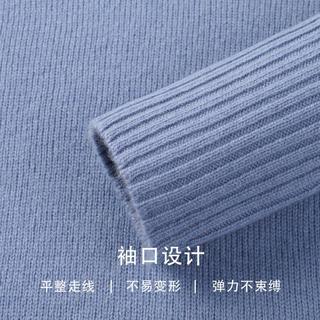 24秋冬100%绵羊毛安可拉红保暖半高领毛衣女打底羊毛衫