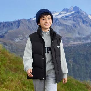 防水透湿儿童羽绒马甲男童女童2024秋冬中大童外套背心