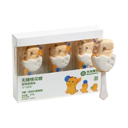 BabyPantry 光合星球 儿童无糖棉花糖 60g（6支）