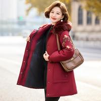 宝莲朵2024中老年人冬装棉袄女奶奶棉服洋气外套棉衣服