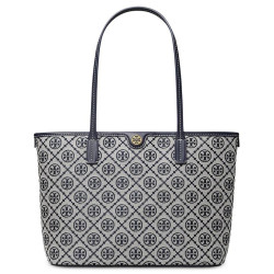 TORY BURCH 汤丽柏琦 T MONOGRAM小号手提托特包 152299