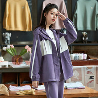 唐狮 TONLION春秋运动女卫衣外套学院风时尚休闲运动服