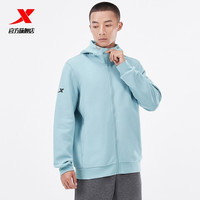 特步（XTEP）【门店同款】外套男宽松防风保暖男装套头衫长袖上衣978329940163