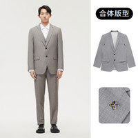 GXG男装 灰色套西西装 22年秋季 180/XL