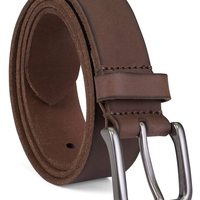 Timberland 男士 35 毫米经典牛仔腰带 Dark Brown 36 Dark Brown