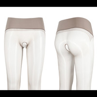 珞樱极光系列 油亮360无缝裆性感丝袜高密丝滑油光开裆连裤袜超薄