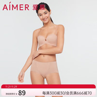 爱慕内衣内裤女棉质里裆弹力舒适中腰女士内裤轻裸AM237271肤色160