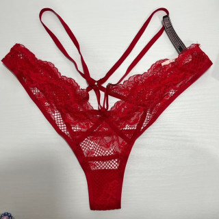 商品维多利亚的秘密victoriassecretm码女士内裤m码合集不红色绑带1条
