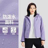 SKECHERS 斯凯奇 24年秋冬新品加厚棉服女梭织裥棉连帽运动外套女风衣