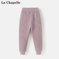 LA CHAPELLE MINI拉夏贝尔校服神器裤子保暖裤男童棉裤女童学生秋冬款加绒内穿长裤