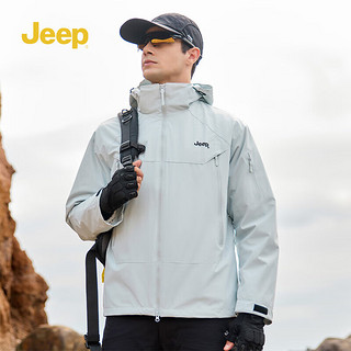 Jeep 吉普 男款连帽冲锋外套