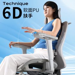 LIANFENG 联丰 人体工学电脑椅 家用办公椅 可躺升降