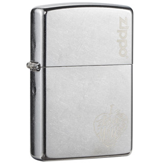 ZIPPO 之宝 煤油防风打火机 我爱你logo207 龙年 我爱你logo207