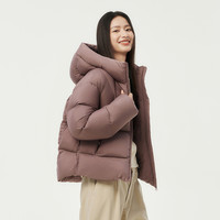 坦博尔24秋季高倍充绒加厚零压泡芙连帽羽绒服宽松显瘦外套冬