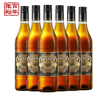 88VIP：CHANGYU 张裕 百年金奖白兰地 700ml*6瓶