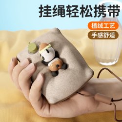 CAWNPECHIN 康百雀 新款暖手宝便携usb充电二合一夜灯保暖神器手握迷你发热圣诞礼物