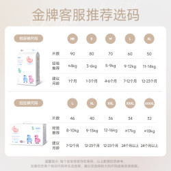 BBG 变频蓝芯新生婴儿纸尿裤拉拉裤羽柔奢护学步裤超薄尿不湿