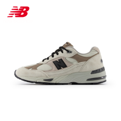 new balance NB男款英产复古百搭舒适运动休闲鞋M991WIN 灰白色/浅卡其 M991WIN 43