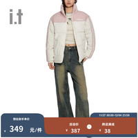 :CHOCOOLATEit 情侣款立领拉链夹克2024冬季新款潮流活力棉服外套 IVX/