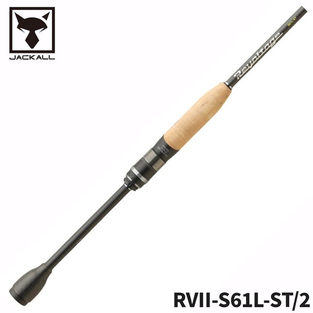 JACKALL 自营｜Jackall路亚竿钓鱼 2节杆 RVII-S61L-ST2 钓竿鱼竿