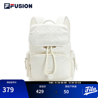 FILA FUSION 斐乐官方潮牌女子背包春时尚简约双肩包大容量运动包