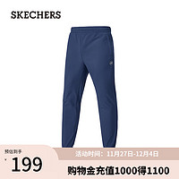 SKECHERS 斯凯奇 2024年冬季男女同款蓄热抗菌抗静电P424M159 海军蓝/00DU XL