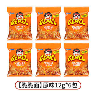 GEMEZ Enaak 印尼小鸡面脆脆面原味12g*6包