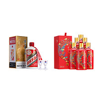 88VIP：MOUTAI 茅台 飞天 53%vol 酱香型白酒 500ml*1+茅台喜宴(红) 500ml*6瓶