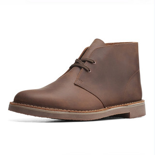 移动专享：Clarks 其乐 男士 Bushacre 3 查克靴 DarkBrown尺码10