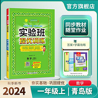 2024秋 实验班提优训练 一年级上册 数学青岛版 强化拔高同步练习册